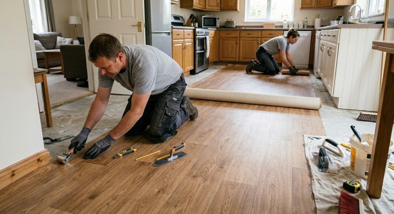 Linoleum Floor Installation in Ponte Vedra Beach, FL