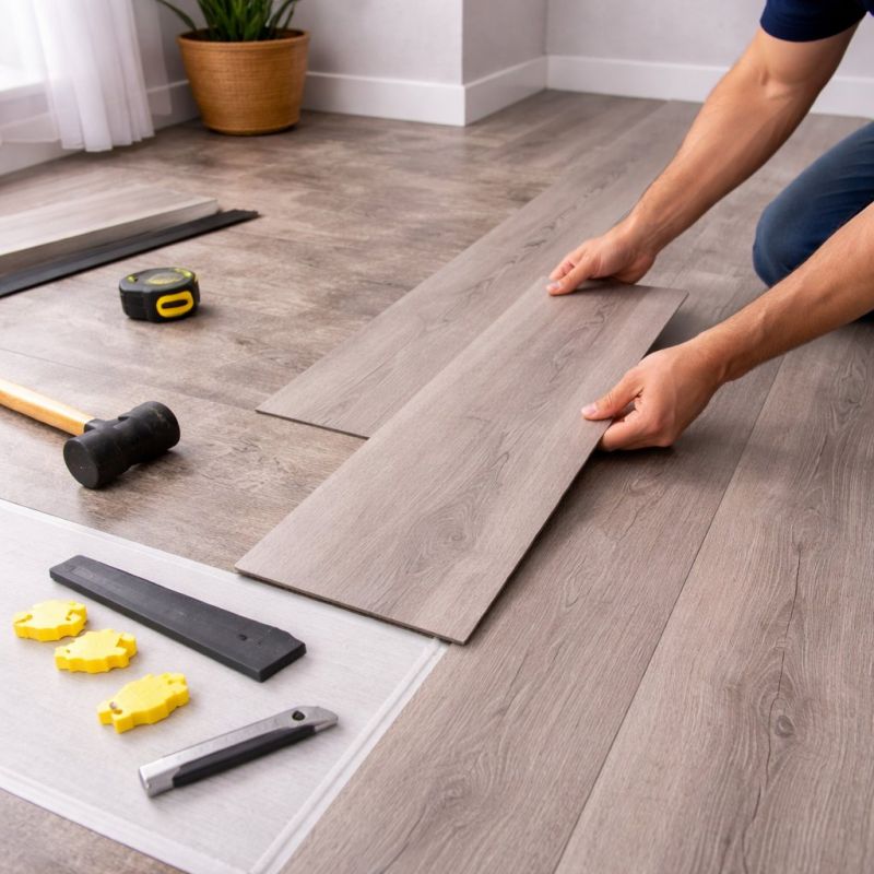 Luxury Vinyl Tile Installation in Clay County, FL