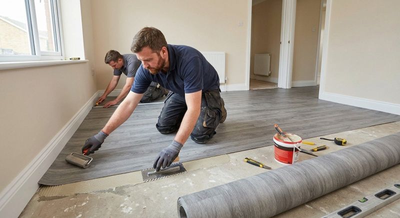 Sheet Vinyl Installation in Duval County, FL