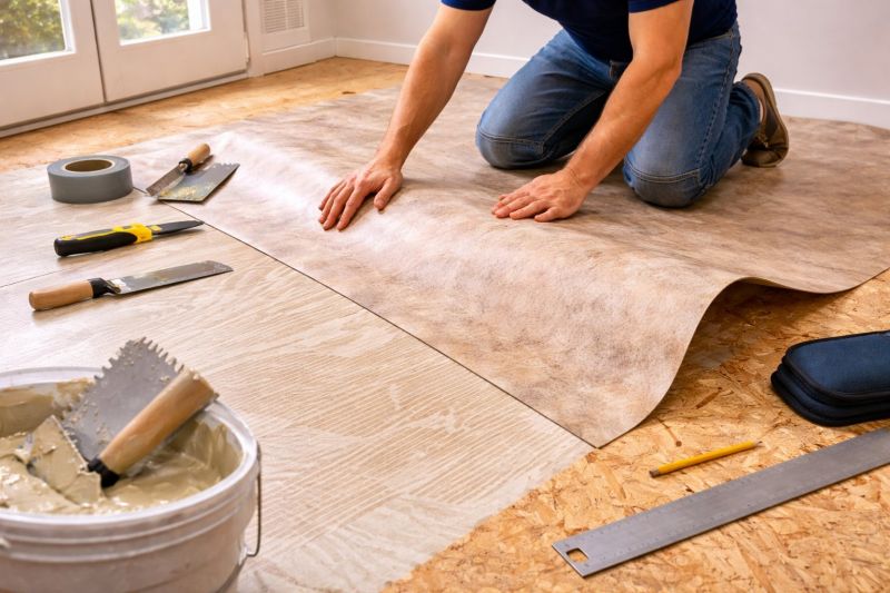 Sheet Vinyl Installation in Ponte Vedra Beach, FL
