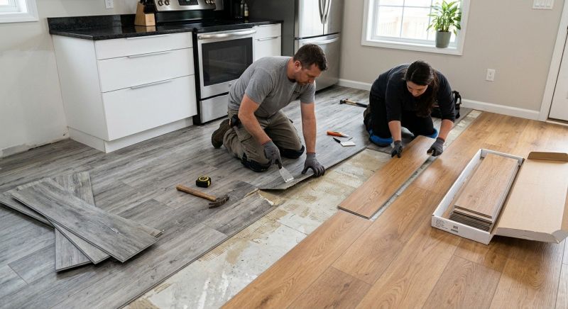 Vinyl Floor Replacement in Ponte Vedra Beach, FL