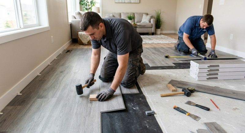 Vinyl Flooring Installation in Jacksonville Beach, FL