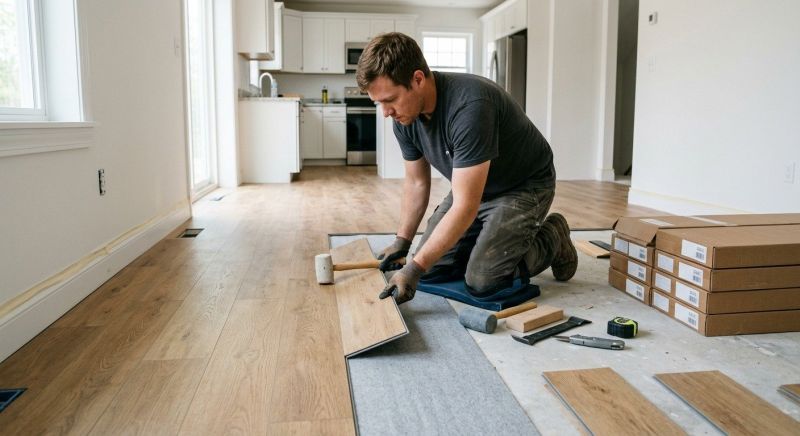 Vinyl Plank Floor Installation in Ponte Vedra Beach, FL